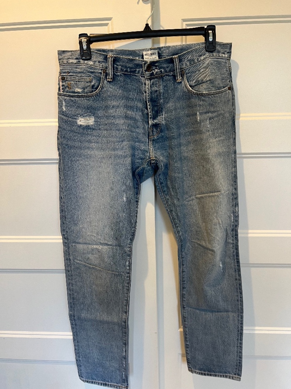 Todd Snyder Slim Fit 12.5 Oz. Cotton Selvedge Denim Jeans - 33 x 32